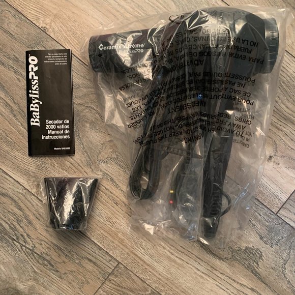 NEW BABYLISSPRO CERAMIC CERAMIX XTREME PROFESSIONAL 2000W HAIR BLOW DRYER - Picture 3 of 9